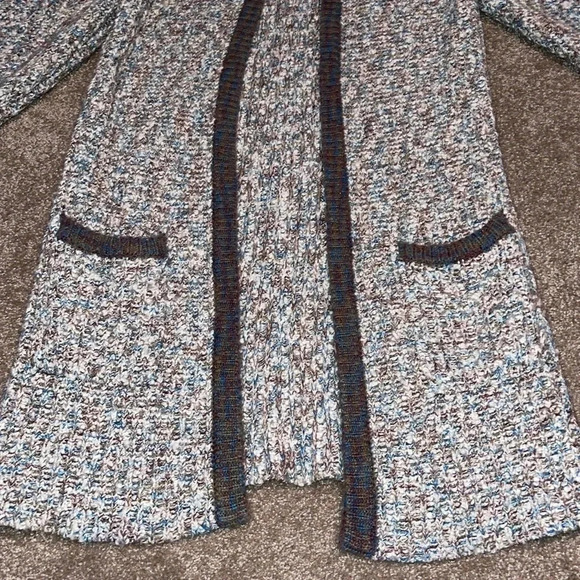 Vintage 1980s Monto Pan Le Chois Long Cardigan Sweater Jacket - Small. T - Picture 4 of 6